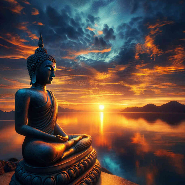 Paint by Numbers - Buddha Sunset