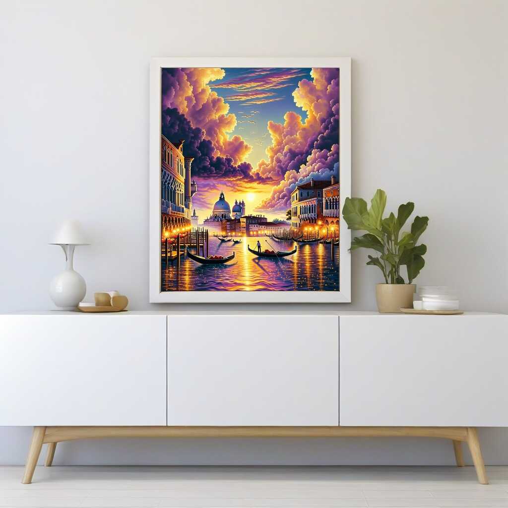 venice sunset - Paint by Numbers