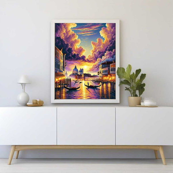 venice sunset - Paint by Numbers