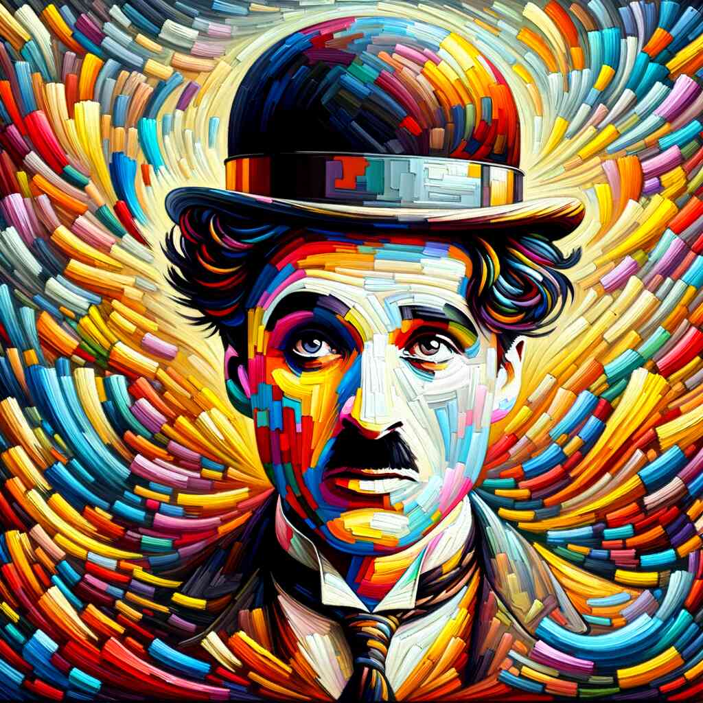 Charlie Chaplin - Paint by Numbers