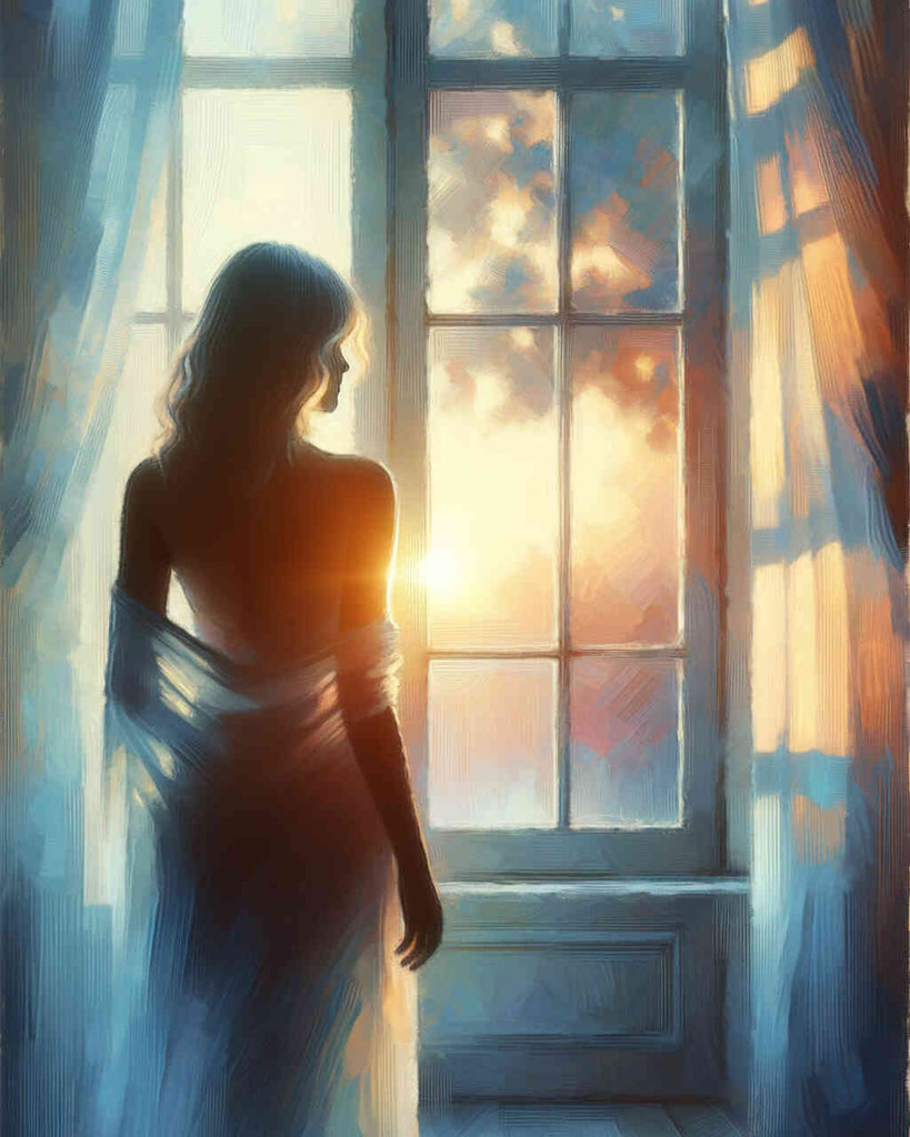 Paint by Numbers - Woman at the window