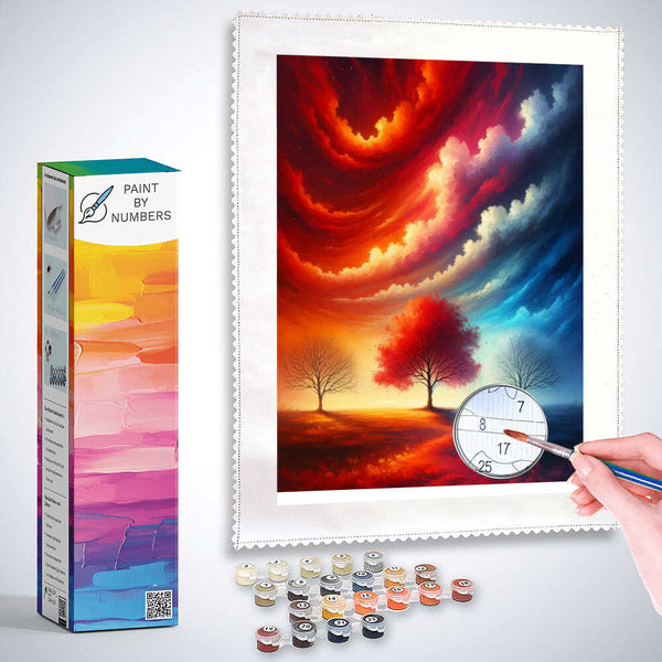 Paint by Numbers - Last tree