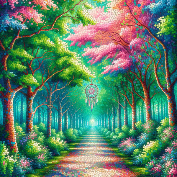 Paint by Numbers - Enchanted Forest Path
