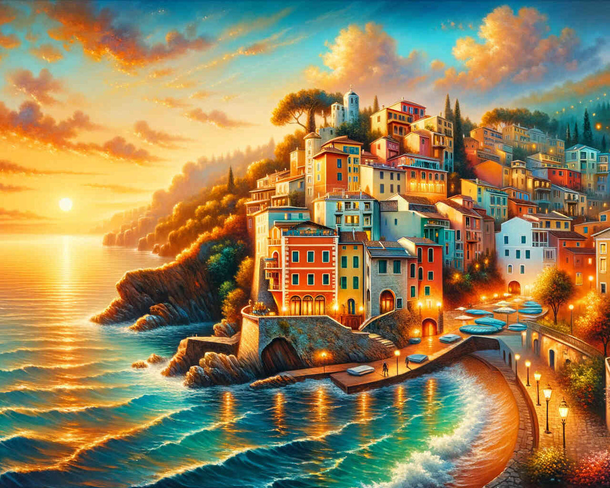 Paint by Numbers - Crust City by the Sea