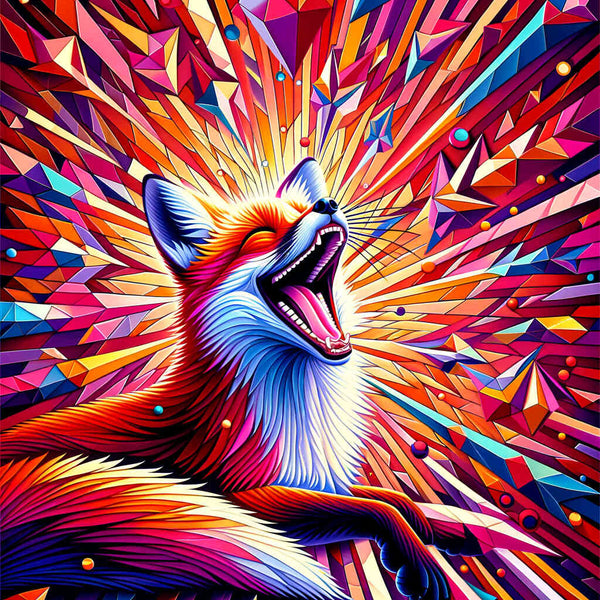 Paint by Numbers - Laughing Fox