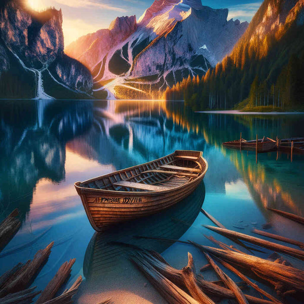 Paint by Numbers - Wonderful Mountain Lake