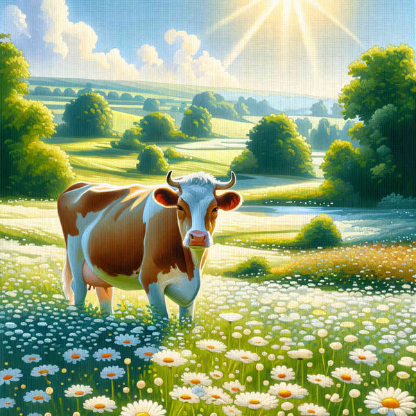 Paint by Numbers - Good Morning Cow