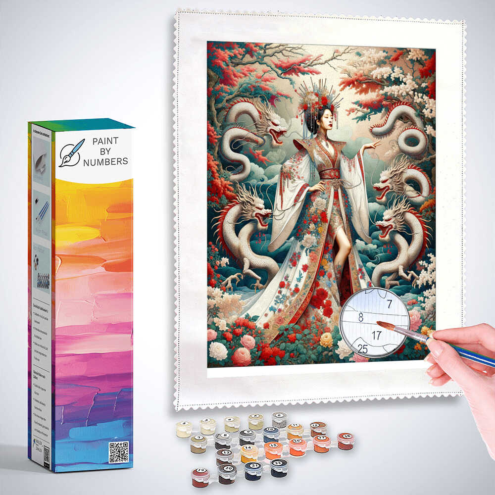 Paint by Numbers - Dragon Lady