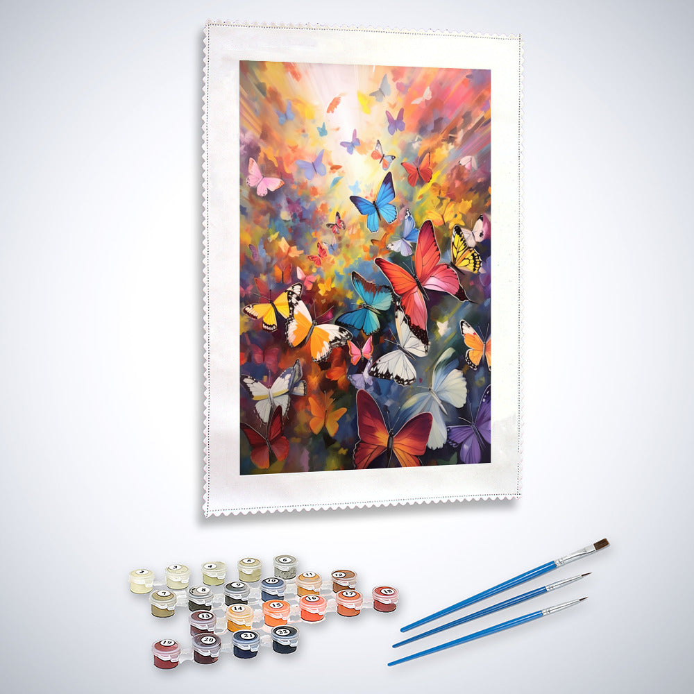 Butterflies - Paint by Numbers