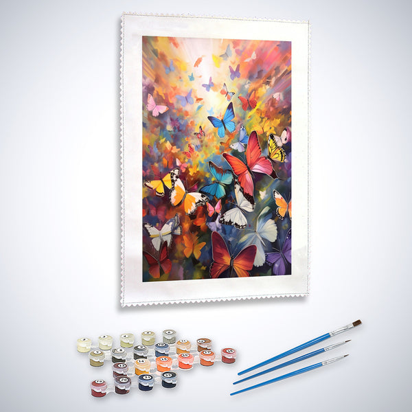 Butterflies - Paint by Numbers