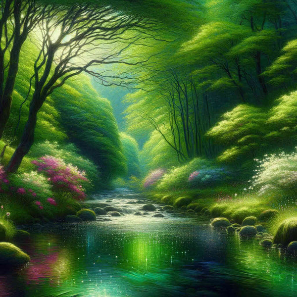 Paint by Numbers - Forest meadow