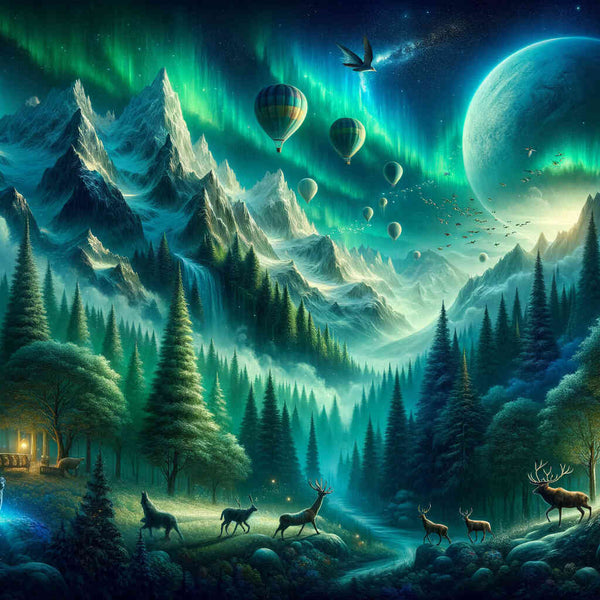 Paint by Numbers - Mysterious World