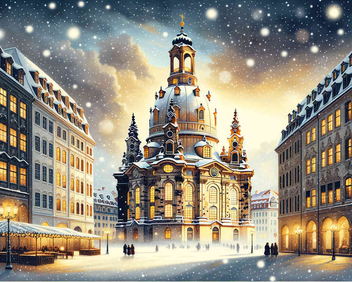 Paint by Numbers - Womens Church in Dresden