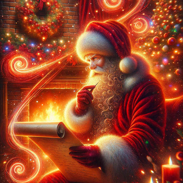 Paint by Numbers - Santa Claus Wish List