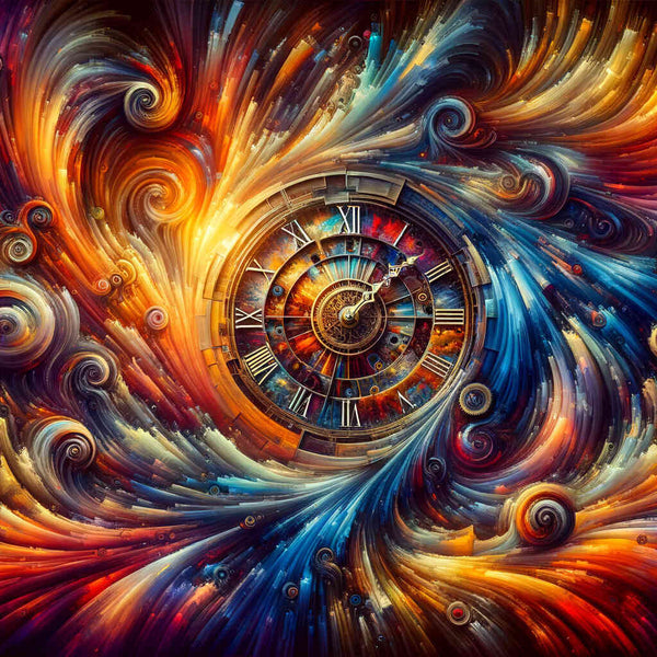 Paint by Numbers - Time Travel Colorful