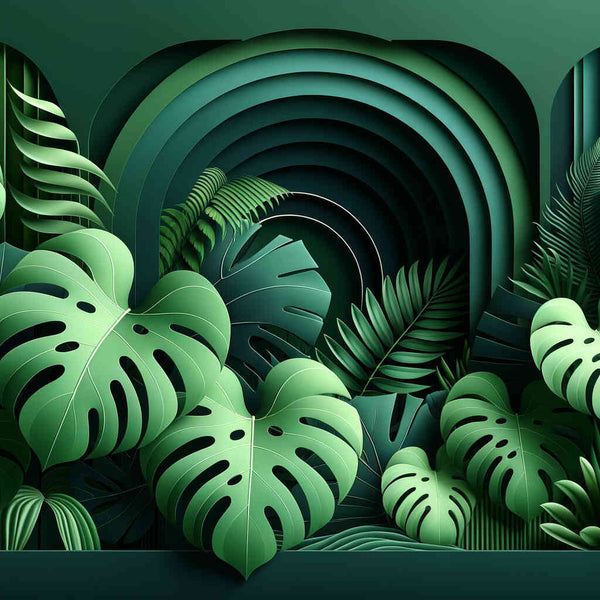 Paint by Numbers - Leaves Monstera Deliciosa