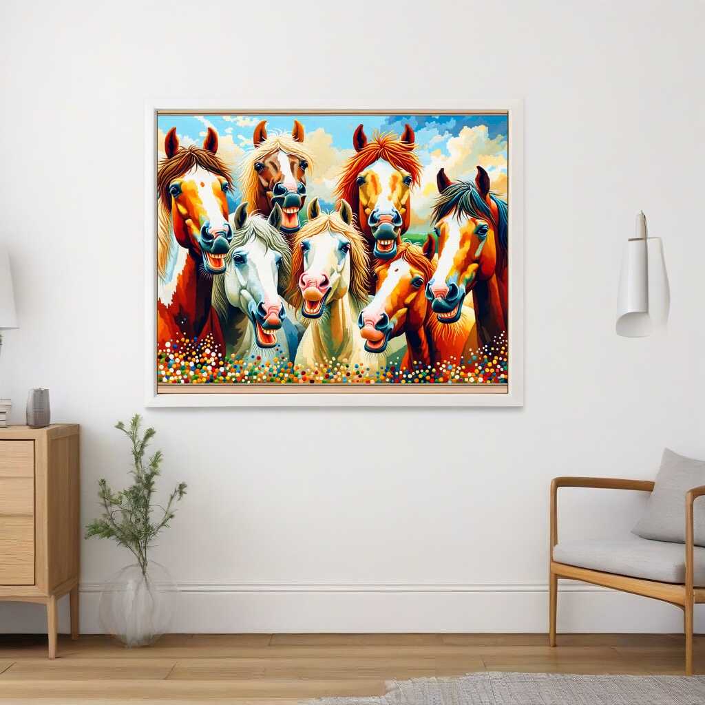 Paint by Numbers - Horses friends