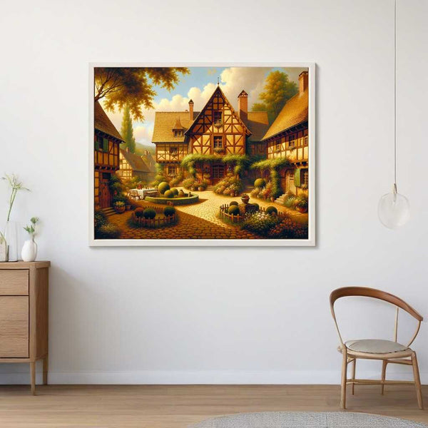 Paint by Numbers - Half-timbered farm