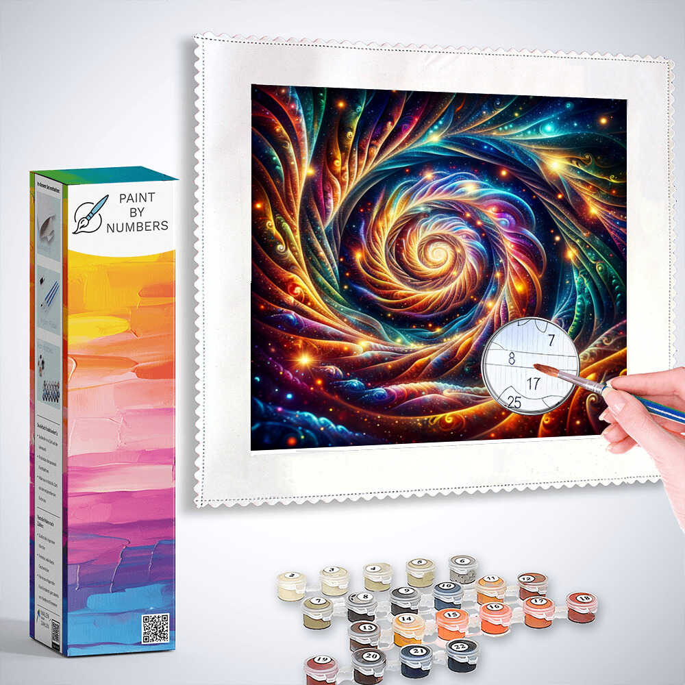 Man with time machine - Paint by Numbers