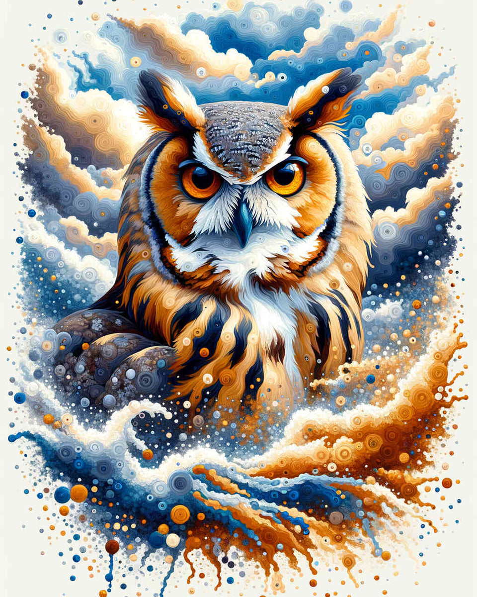 Paint by Numbers - Color Impression Owl