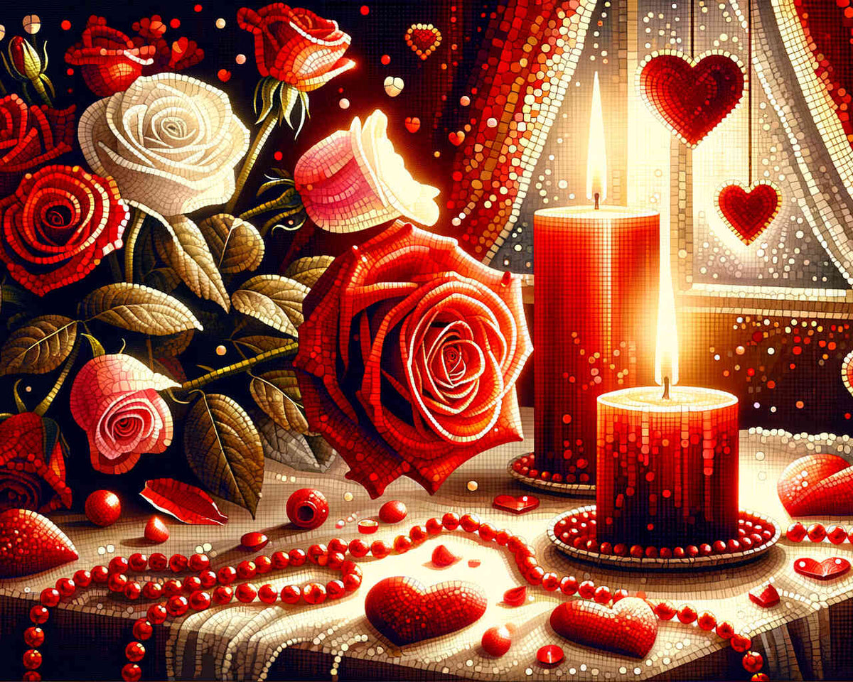 Paint by Numbers - Romantic greeting