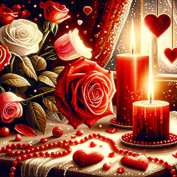 Paint by Numbers - Romantic greeting