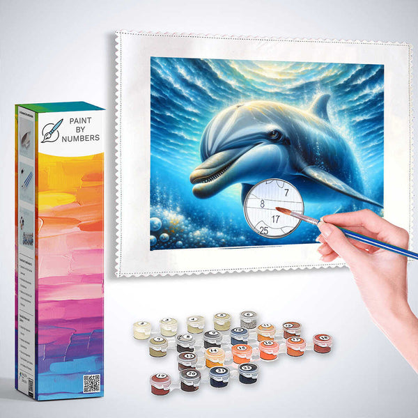 Paint by Numbers - Dolphin
