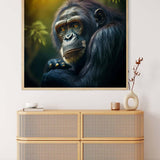 Diamond Painting - Schimpanse seitlich - gedruckt in Ultra-HD - Affe, Neu eingetroffen, Quadratisch, Tiere