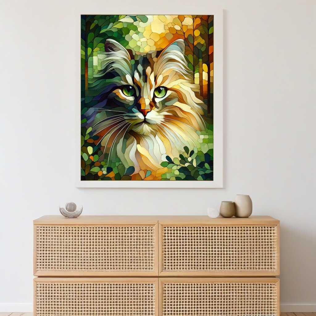 Paint by Numbers - Cat Portrait