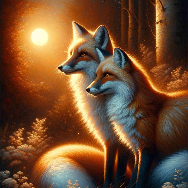 Paint by Numbers - Fox Parchment