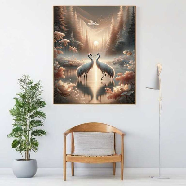 Paint by Numbers - Crane Couple