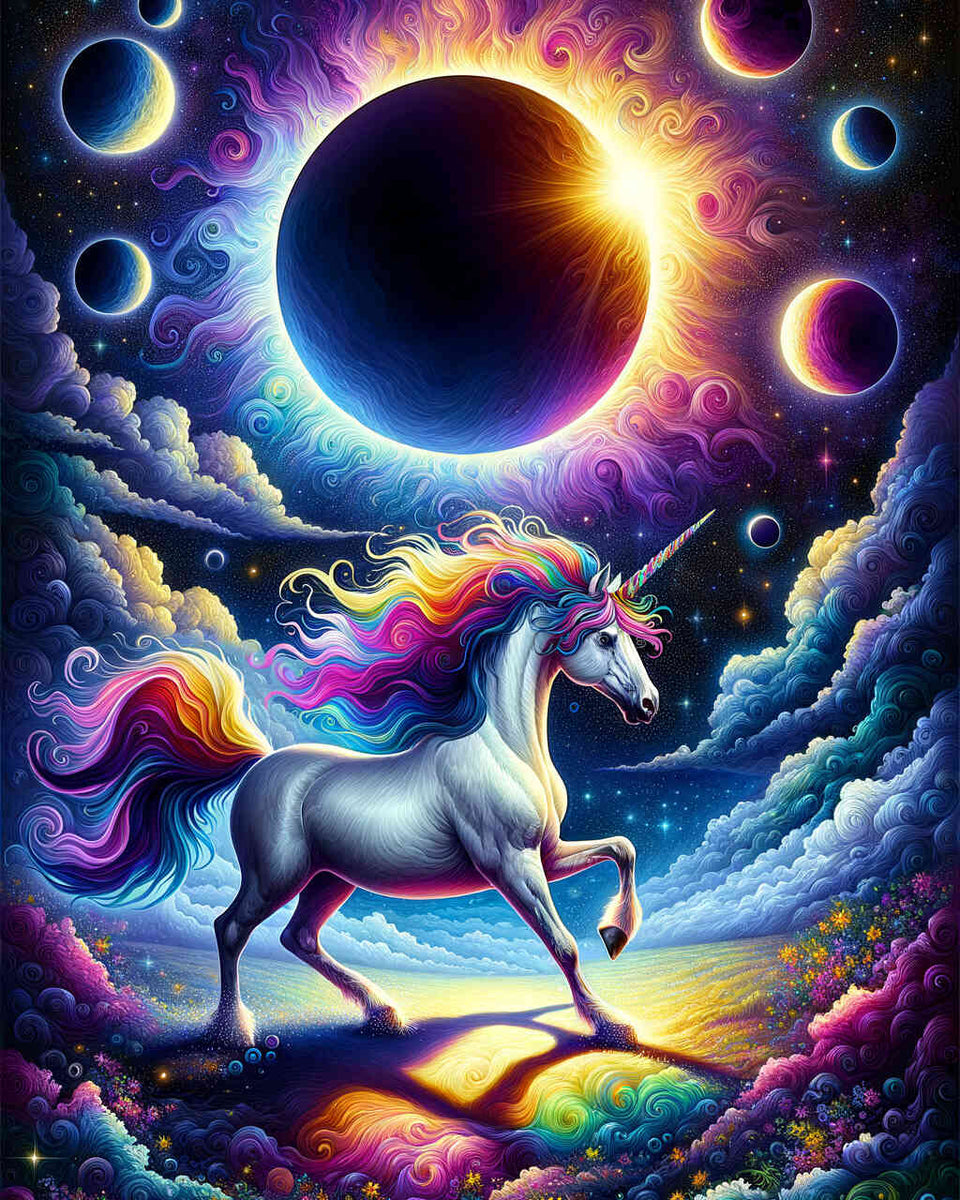 Unicorn dream - Paint by Numbers