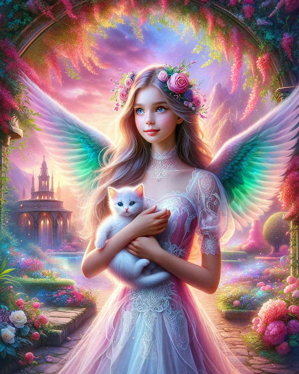 Paint by Numbers - Cats Angels