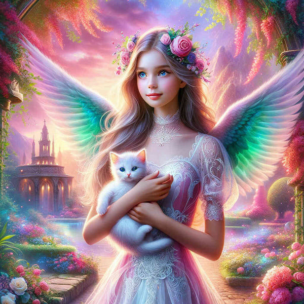 Paint by Numbers - Cats Angels