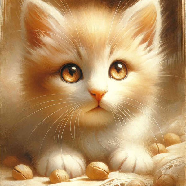 Paint by Numbers - Playing Cat