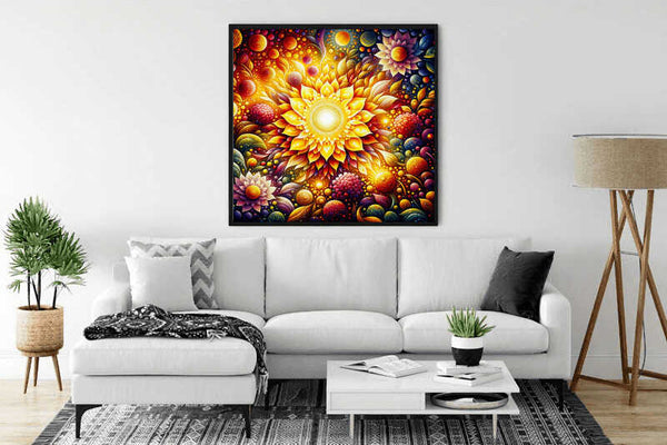 Paint by Numbers - Flower mosaic