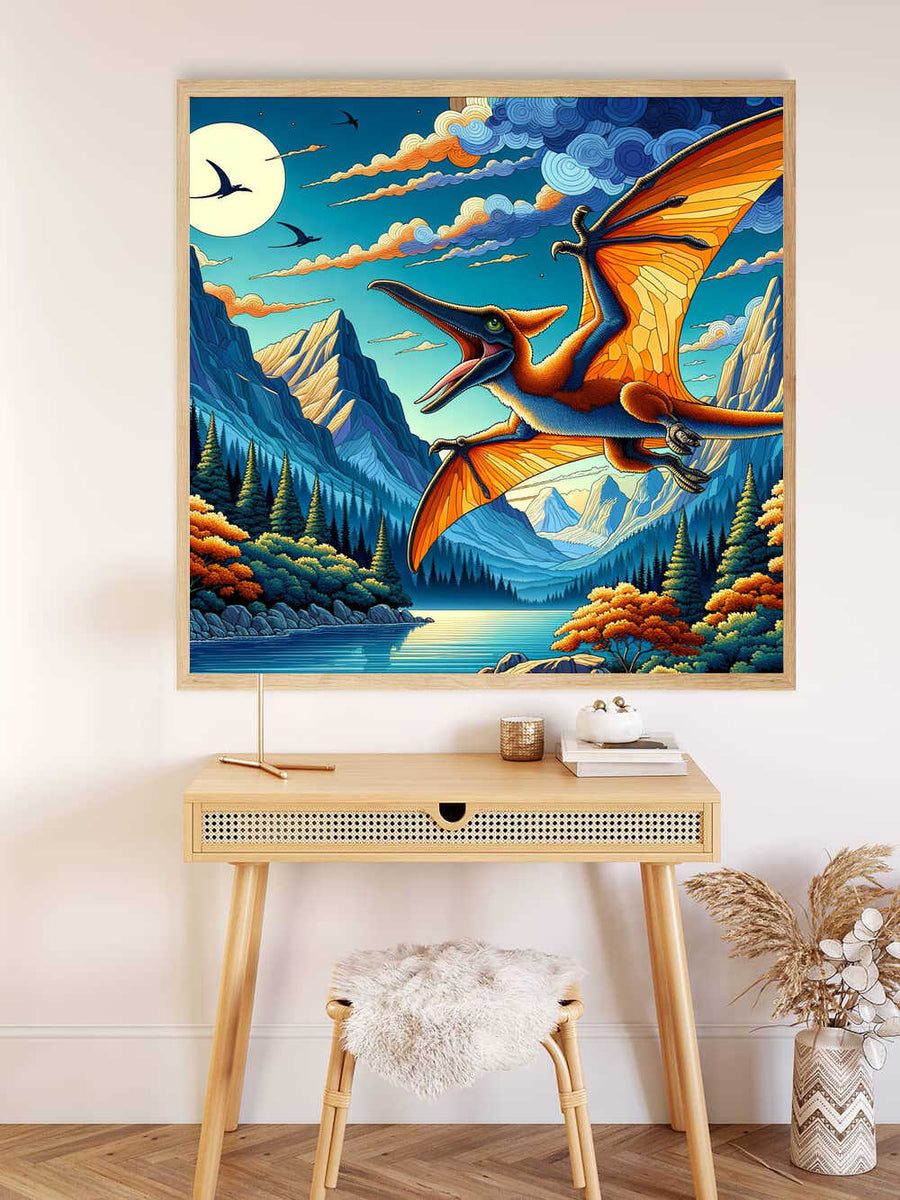 Petro dinosaur - Paint by Numbers