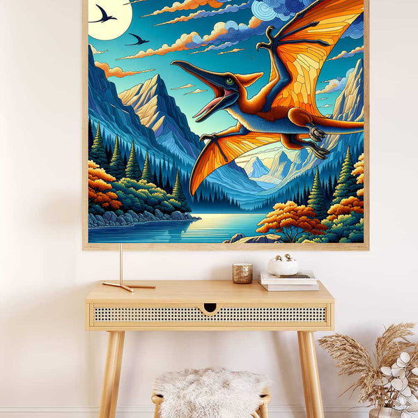 Petro dinosaur - Paint by Numbers