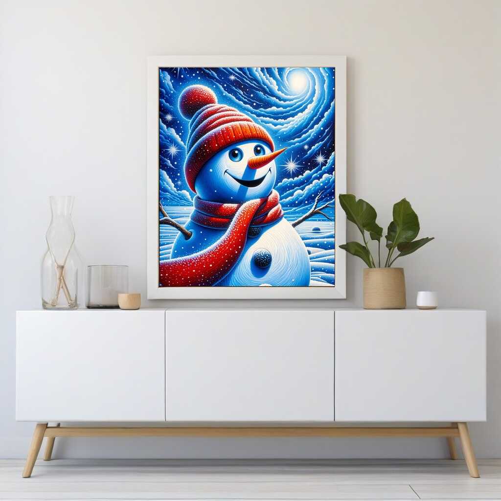 Paint by Numbers - Snowman, comic