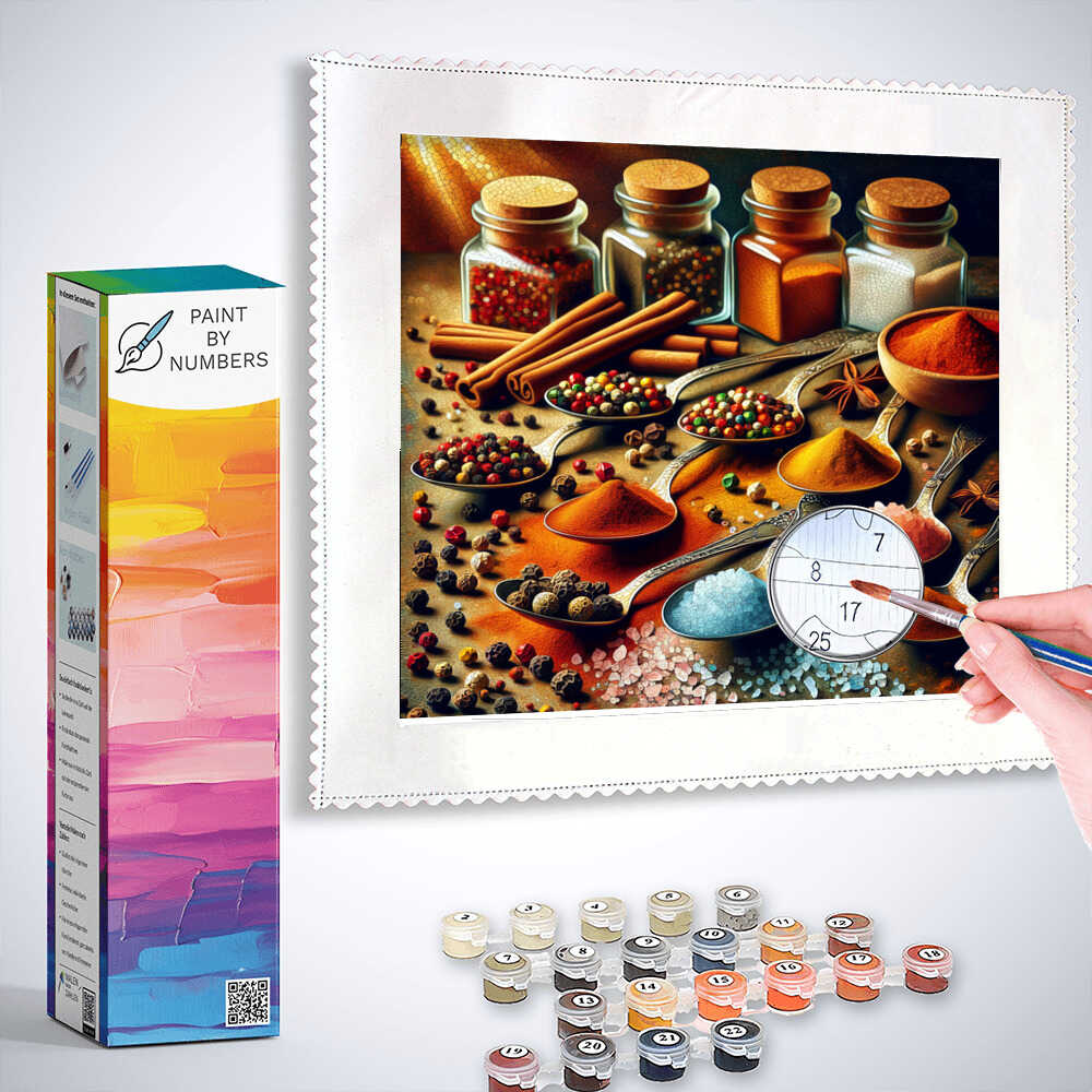 Paint by Numbers - Spice the Cake