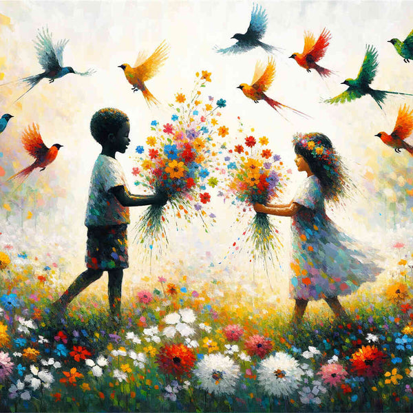 Paint by Numbers - Flower gift