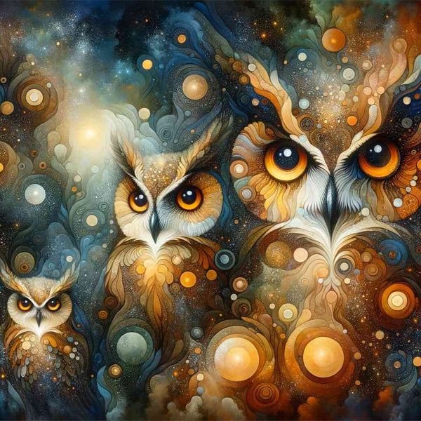 Paint by Numbers - Owls Gallery