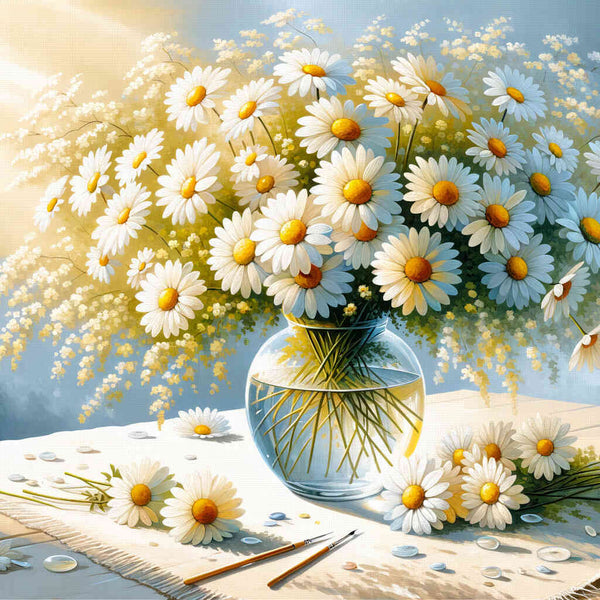 Daisies Bouquet - Paint by Numbers
