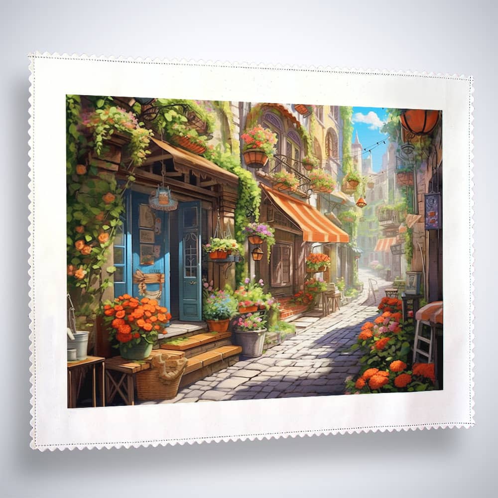 Lantern, living alley - Paint by Numbers