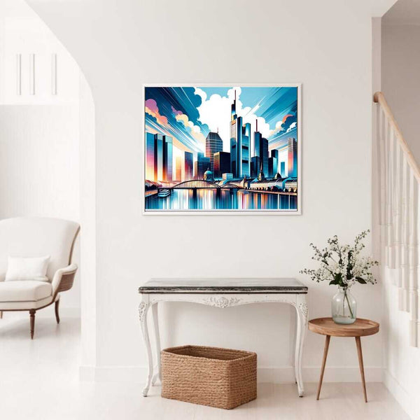 Paint by Numbers - Frankfurt Skyline