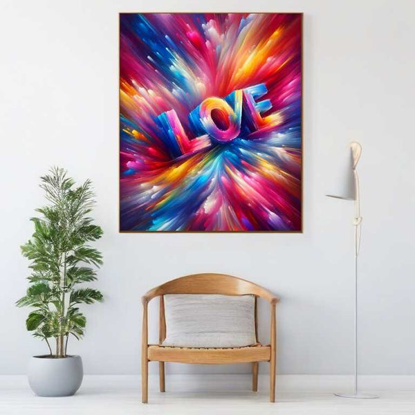 Paint by Numbers - Love Abstract