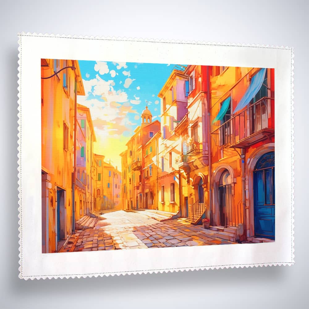 Old city, golden - Paint by Numbers