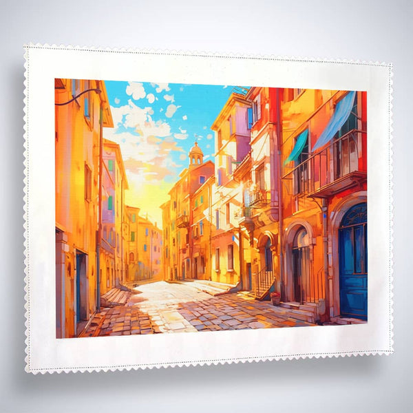 Old city, golden - Paint by Numbers