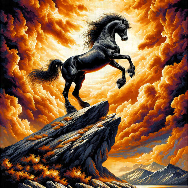 Paint by Numbers - Magnificent stallion