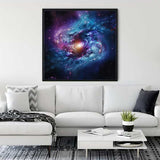 Malen nach Zahlen - Kosmische Harmonie - hochwertige Leinwand - 170523, Neu eingetroffen, Quadratisch, Universum, Weltall